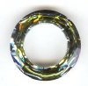 1 20mm Crystal Sahara Swarovski Faceted Ring